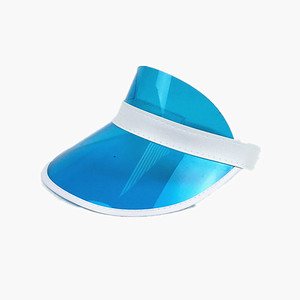 80s Retro Unisex Neon Sun Visor Hat Headband Cap para Golf Tennis Stag Poker Party - Product Image 6