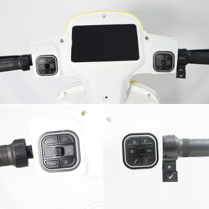 Moped électrique à suspension intégrale 45 km/h, moteur étanche, prix CKD, prix du scooter électrique, Chine - Product Image 5