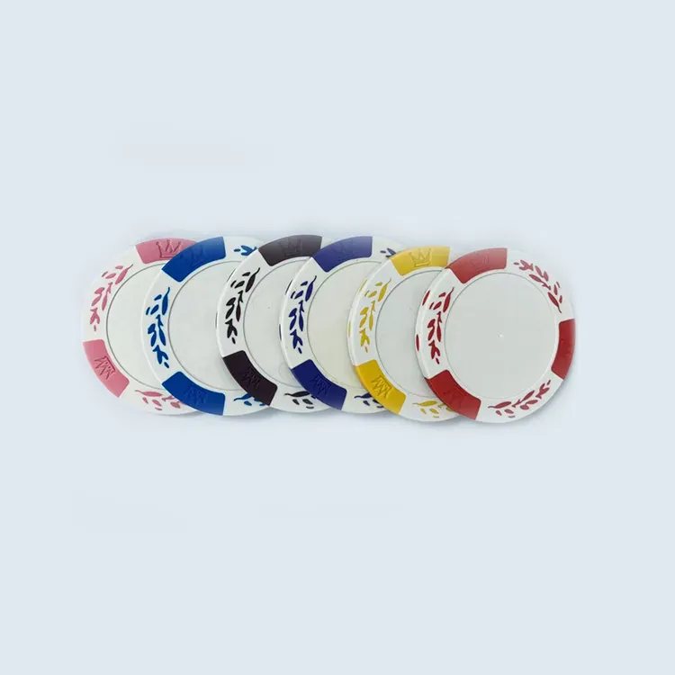 13.5g clay composite poker chips without stickers 500pcs poker set
