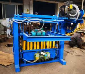 Küçük ve esnek manuel Hollow blok yapma makinesi beton çimento tuğla makineleri birbirine blok yapma makinesi - Product Image 5