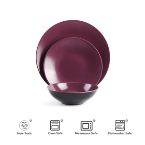 ชุดภาชนะสำหรับไมโครเวฟเคลือบเงาแบบพิเศษ พร้อมคอลเลกชันจานครัวขายดีและแก้วโปรโมชั่น - Product Image 2