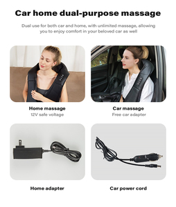 売れ筋ワンクリックスタート電動指圧ニーディングマッサージショールセラピーバックネック & ショルダーマッサージャー - Product Image 4