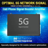 Amplificador de Señal de Red N78 5G de 3500MHz, Mini Amplificador de Señal Celular 3G 4G 5G con ALC/AGC