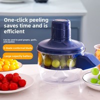 Elektrische druivenschiller Volautomatische huishoudelijke fruitenschilmachine Schiller Pruimen Bediende keukenapparaat