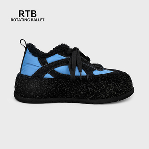 Giày đi tuyết nữ niu Jing có đế cao su chống trượt có đế cao su chống nước ấm và chống trượt trong mùa đông - Product Image 3