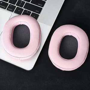 Coussinets d'oreille de remplacement pour <span class=keywords><strong>Skullcandy</strong></span> Hesh 3/ANC/Evo <span class=keywords><strong>Crusher</strong></span> Wireless, en tissu Yoga doux, respirant, avec mousse à mémoire de forme - Product Image 2