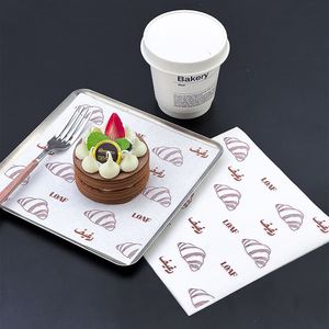Customized Food Grade PE Coated Greaseproof Baking <b>Paper</b> <b>Eco</b>-<b>Friendly</b> Disposable Container Liner for Bakery Items - Product Image 6