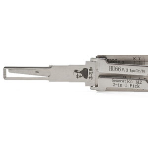 Envío Rápido, Juego de Herramientas Manuales para Abrir Cerraduras HU66 Lishi 3 en 1, Decodificador Lishi, Herramientas de Cerrajería para Cerraduras de Puertas y Encendido de Automóviles - Product Image 6