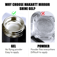Doublure en métal doré argenté miroir de haute qualité Collection de vernis à ongles en gel métallique Marque unique OEM/ODM personnalisée privée gratuite