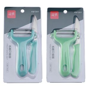 Nuevo y Popular cuchillo de fruta de acero inoxidable, cuchillo pelador, 2 uds., herramienta de cocina, regalo, juego de cuchillos de cocina de alta calidad - Product Image 4