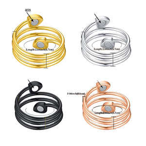 Ove-Anillo <span class=keywords><strong>de</strong></span> dedo magnético en forma <span class=keywords><strong>de</strong></span> corazón <span class=keywords><strong>de</strong></span> cobre real, anillo <span class=keywords><strong>de</strong></span> dedo magnético para mujeres - Product Image 1