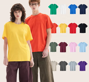 T-shirt vierge uni en gros 100% Coton 150 g/m² Unisexe Été Anti-rétrécissement Anti-boulochage Personnalisable - Product Image 4