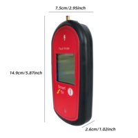 Arıza bulma için çiftlik yüksek hassasiyetli elektrikli çit test cihazı LCD dijital voltmetre