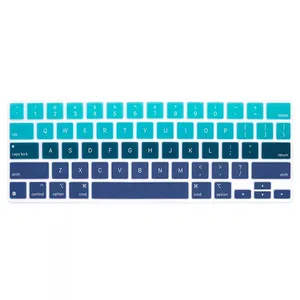 Protetor de silicone para teclado, cobertura mágica de teclado em gel para ipad 2020 pro 12.9 polegadas (4 ° geração)