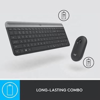 Logitech MK470 RGB için özel rus ergonomik kablosuz klavye Mouse Combos ofis PC mobil anahtarları bilgisayar dizüstü Tablet
