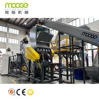 Machine de recyclage du plastique HDPE ABS PP haute capacité 300-3000 kg/h, machine à laver le plastique, machine à laver avec sécheuse
