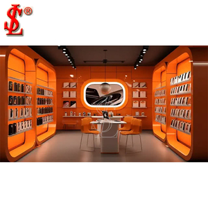 Vendita calda negozio di elettronica personalizzata Display <span class=keywords><strong>mobili</strong></span> CCTV telecamera di sicurezza negozio decorazione di Interior Design per la vendita al dettaglio negozio di telefonia - Product Image 5