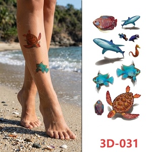 Tatuaje Temporal 3D de Transferencia de Agua, Seguro para la Piel, para Mujeres, Brazo, Pierna, <span class=keywords><strong>Tobillo</strong></span>, Maquillaje, Flor, Mariposa - Product Image 1