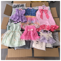 Baju Anak Perempuan Campuran (10-14 Tahun) Harga Super Murah, Pakaian Bekas, Pengiriman Acak, Gaun Pesta Anak Perempuan
