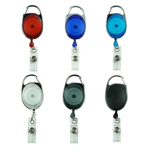 Porte-badges d'infirmière personnalisables en couleur et logo, enrouleurs <span class=keywords><strong>YOYO</strong></span> rétractables multicolores - Product Image 1