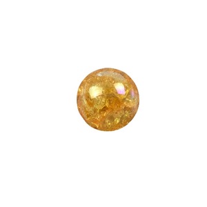 Perles acryliques en vrac de 16 mm, couleur AB irisée, effet craquelé, plaquées, pour accessoires de cheveux, bijoux DIY, perles en verre lampwork - Product Image 6