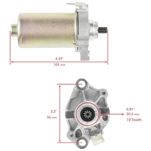 Motor de arranque para motocicleta RS50 06-10 <span class=keywords><strong>ZIP</strong></span> <span class=keywords><strong>4T</strong></span> 50 <span class=keywords><strong>PIAGGIO</strong></span>- 80 LIBERTY <span class=keywords><strong>4T</strong></span> 50 05-16 LIBERTY <span class=keywords><strong>4T</strong></span> PTT 50 06-14 - Product Image 1