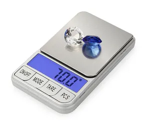 high precision small mini phone hard case digital pocket 500g jewelry weighing scale