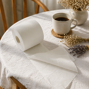 Rouleau de papier toilette en bambou biodégradable, doux, standard, design personnalisé, Henrich Barrett, vente en gros - Product Image 2