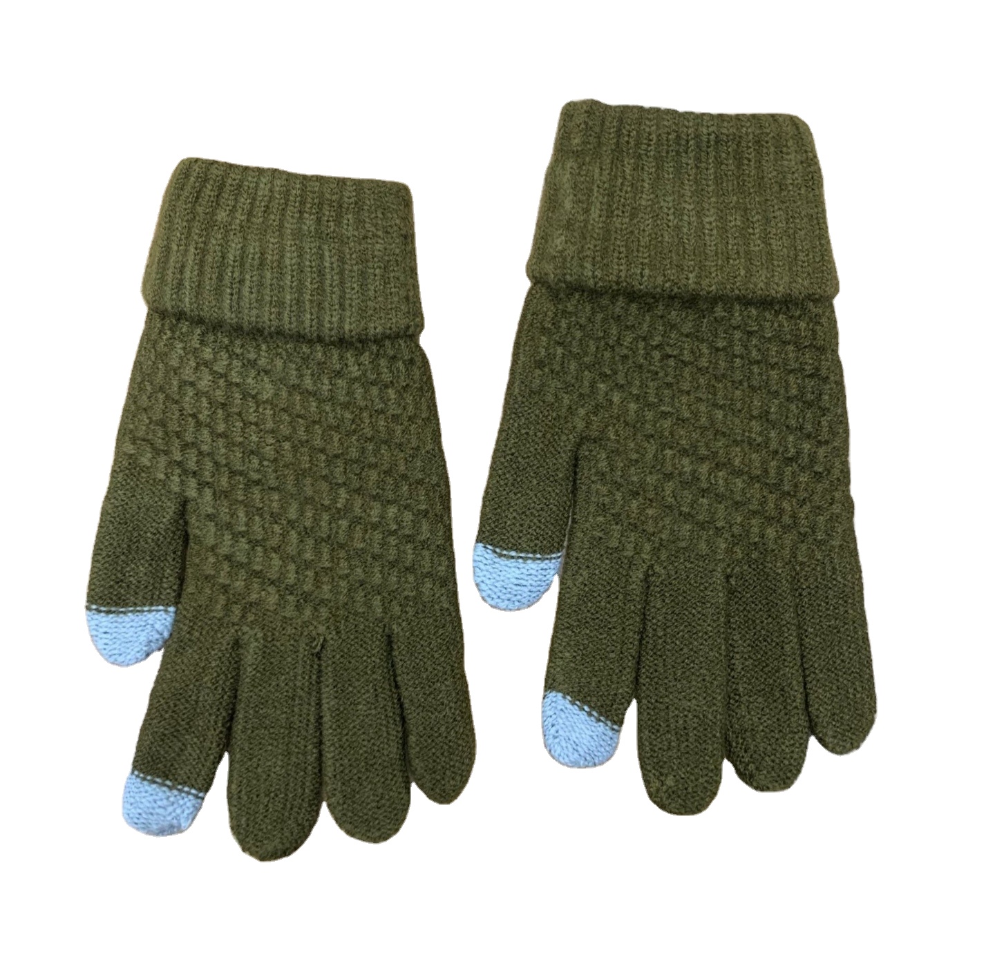 Зимние теплые взрослых имитация кашемира сенсорный экран G любит с ворсистая подкладка