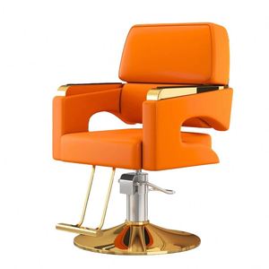 Silla de Barbero Moderna y Duradera de Acero Inoxidable con Asiento Ajustable para Salón y Spa de Luxmars - Product Image 5