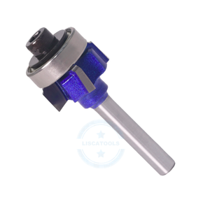 Broca de enrutador de madera de 4 flautas, vástago de 6mm de L-N191-3, cortador de fresado para carpintería, cortador de bordes de cuchillo de corte R1 R2 R3 - Product Image 6