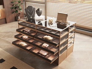Vitrina de Joyería de Lujo, Mostrador de Vidrio para Exhibición de Joyas, Mueble para Tienda, Ideal para Exhibir y Vender Joyería - Product Image 2