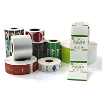 Etiquetas Profesionales para Estanterías de Almacén, Etiquetas de Vinilo Impresas Personalizadas, Rollos de Etiquetas Adhesivas para Mascotas, Impresión Digital, Resistentes al Agua, Fuerte Adhesión, ISO