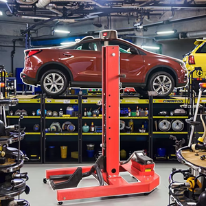 Máquina de elevación de automóviles de una sola columna hidráulica profesional de 3 toneladas con sistema de bloqueo de seguridad, diseño compacto para mantenimiento de camiones/SUV - Product Image 4