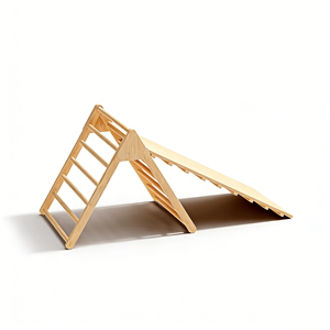 Structures d'escalade en bois d'intérieur pour enfants, échelle et toboggan <span class=keywords><strong>de</strong></span> type <span class=keywords><strong>jungle</strong></span> gym pour les jeux des tout-petits - Product Image 3