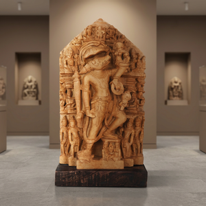 Nar Varaha Vishnu <b>Statue</b> Hindu <b>Religious</b> Temple Sculpture - Product Image 3