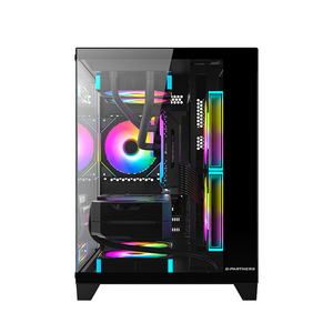 Fábrica al por mayor de alta calidad 207 ° Vista panorámica <span class=keywords><strong>PC</strong></span> <span class=keywords><strong>Gaming</strong></span> case Precios asequibles MATX Desktop <span class=keywords><strong>Computer</strong></span> <span class=keywords><strong>Gaming</strong></span> case - Product Image 4
