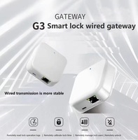 Passerelle filaire TTLOCK G3 G3P avec POE pour le déverrouillage intelligent de l'alarme de synchronisation d'enregistrement et la gestion à distance