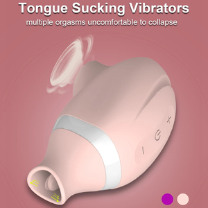 Vibrador Realista con Lengua Vibrante y 7 Modos <span class=keywords><strong>de</strong></span> Velocidad, Juguete Sexual para Mujeres y Parejas Adultas, Novedades Sexuales, Juguetes Femeninos - Product Image 2