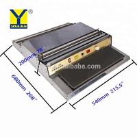 Machine d'emballage manuelle pour aliments, emballage manuel pour aliments, conteneur alimentaire HW-450 en plastique pour restaurant, PE, PVC, acier inoxydable 201