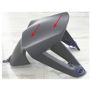 Fábrica de fabricación Autoclave seco carbono prepreg de fibra de carbono carenado frontal para Ducati <span class=keywords><strong>Xdiavel</strong></span> S 2016-2017 de la motocicleta - Product Image 5