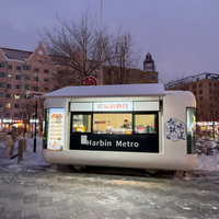 Camion de restauration sur le thème de Hello Kitty - Kiosque mobile personnalisable pour glaces et desserts destiné aux parcs d'attractions