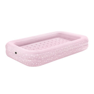 Cama de viaje inflable segura y cómoda para niños pequeños, cama de colchón de aire perfecta para niños con lados elevados - Product Image 4