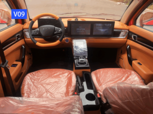 5 puertas cuatro asientos 3500W Min E coches sin licencia/cuatro ruedas 45 Km/H adulto cerrado eléctrico Mini EV coche buena venta - Product Image 5