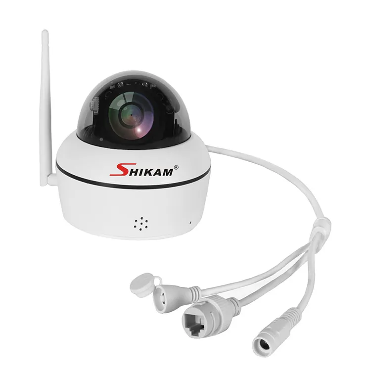 Nhà Máy shikam 5x Zoom Wifi 2MP tầm nhìn ban đêm mini ngoài trời an ninh Hệ thống camera