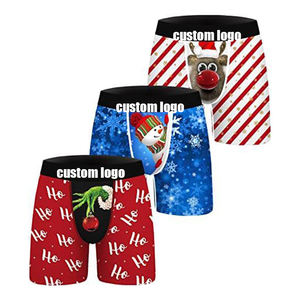 सर्वश्रेष्ठ बिक्री अमेरिकी डिजाइनर ब्रांड अंडरवियर शॉर्ट्स प्लस आकार के खेल में हीट-ट्रांसफर प्रिंटिंग ग्राफिक पुरुष मुक्केबाज - Product Image 4