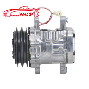 Nouveau compresseur de climatisation 12V 7B10 2A pour camion, compresseur de climatisation pour Deutz, Bobcat, <span class=keywords><strong>Fiat</strong></span>, JCB 000771974 3164540 WXTK320A - Product Image 1