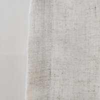QDTEX Vente chaude Rideaux en lin pour le salon Œillets/Poche pour tringle/Onglets cachés Rideaux en faux lin