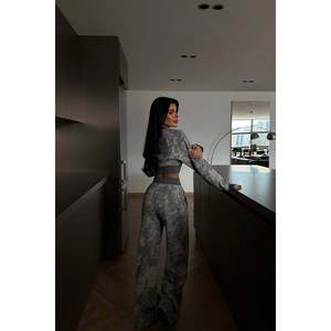 Ensemble de survêtement coupe-vent et respirant Atlas, motif uni personnalisé, streetwear pour l'hiver, jogging, gym, avec logo, grandes tailles - Product Image 1