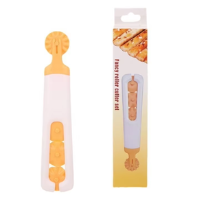 Couteau à rouler multifonctionnel en forme de fleur Yun Border pour la pâtisserie, la cuisine, la dé<span class=keywords><strong>coupe</strong></span> de pizza, en matériau PP, pour la pâte - Product Image 5